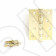 Петля универсальная Apecs 100*70-B4-SteeI-GM