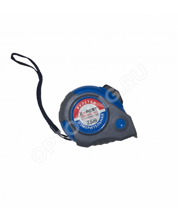 Рулетка X-pert 7,5 м-25 мм SM-208  фиксатор, усиленный зацеп