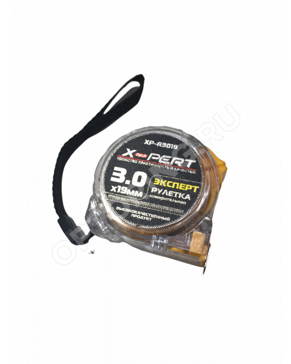 Рулетка X-Pert 3019 пластик. корпус 3 м-19 мм