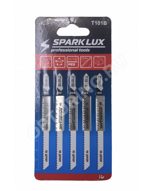Пилка на лобзик Spark T101B (5шт)