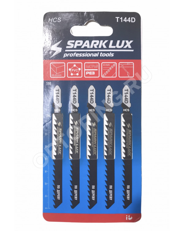 Пилка на лобзик Spark T244D (5шт)